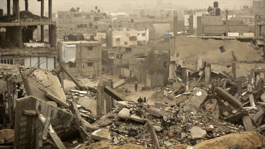 Destrucciones provocadas por las ofensivas del régimen de Israel en la guerra de 51 días contra la Franja de Gaza