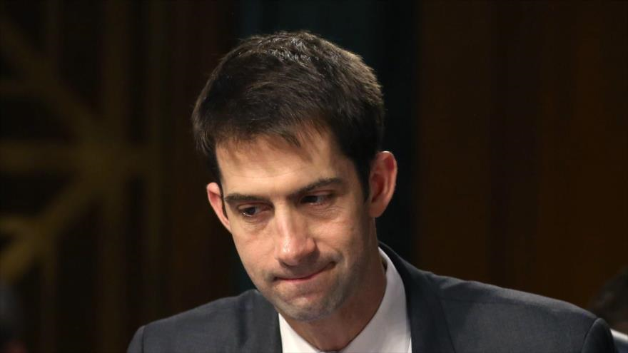 El senador de Arkansas, Tom Cotton