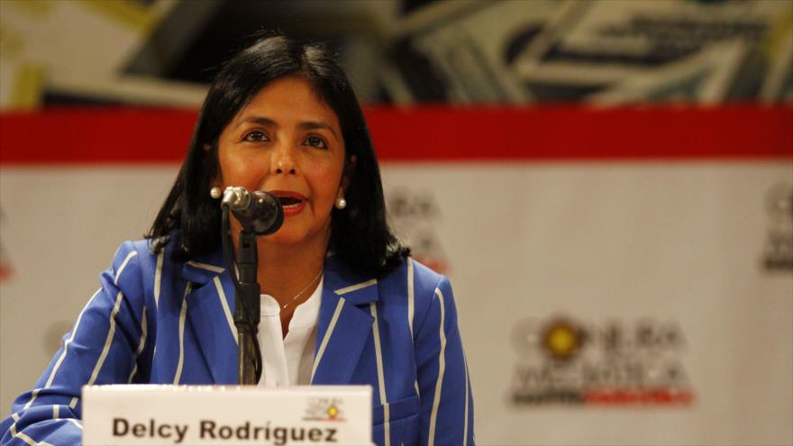 Canciller venezolana, Delcy Rodríguez