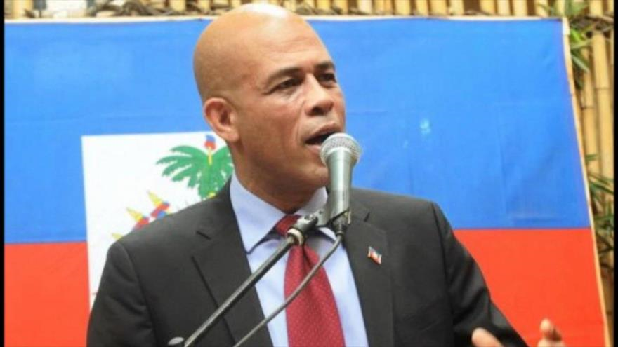 El presidente de Haití, Michel Martelly