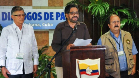 FARC agradece respaldo de dignatarios americanos en 