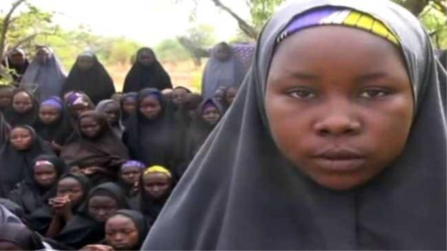 Niñas secuestradas por el grupo takfirí Boko Haram en Nigeria.