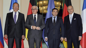 Cuarteto de Normandía apoya acuerdos de Minsk y un alto el fuego en Ucrania