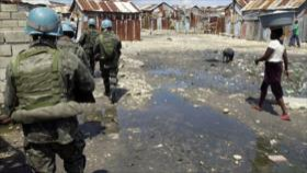 Muere un soldado chileno en una protesta en Haití