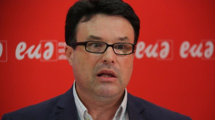 Joan Josep Nuet, portavoz del grupo parlamentario español Izquierda Plural. 