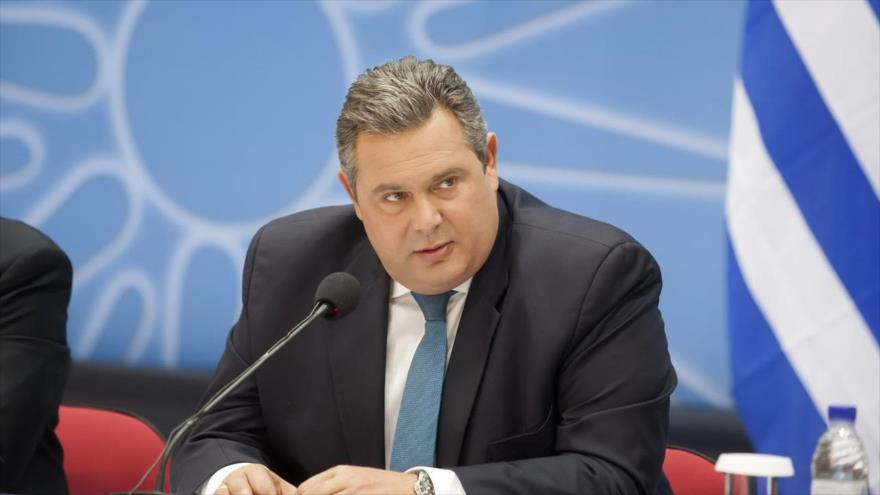 Ministro griego de Defensa, Panos Kammenos
