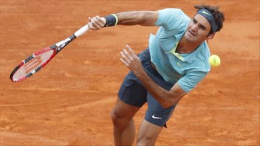 El tenista suizo, Roger Federer 