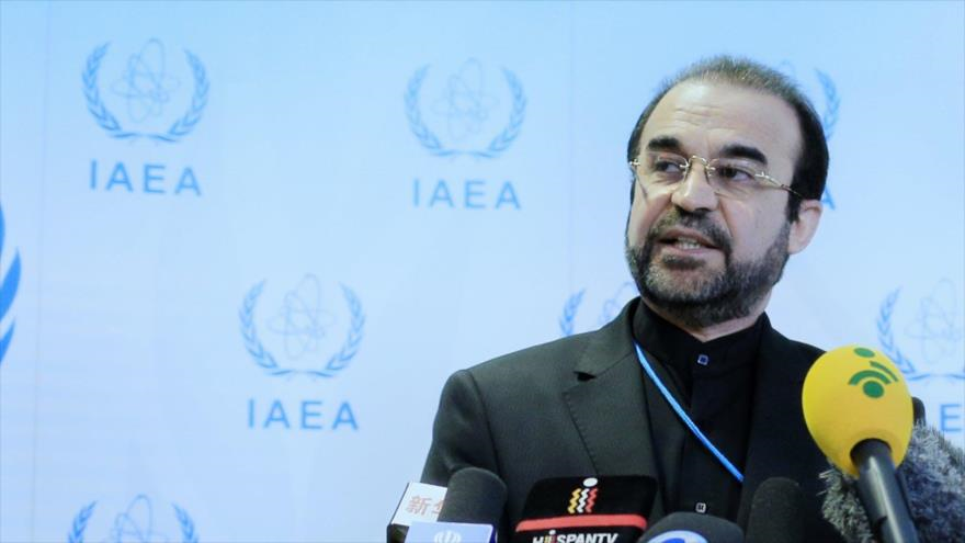 El representante de Irán ante la AIEA, Reza Nayafi.