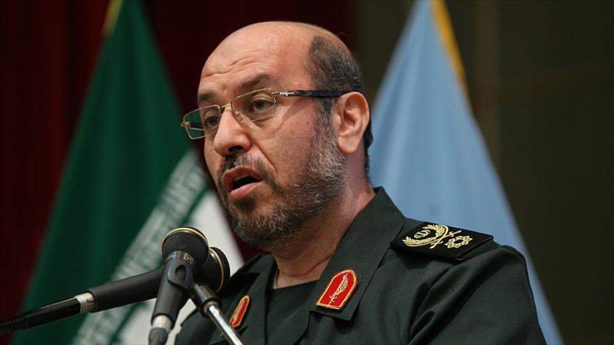 El ministro de Defensa iraní, el general de brigada Husein Dehqan.