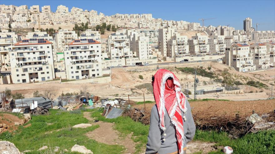 Asentamientos ilegales israelíes en los territorios ocupados palestinos.