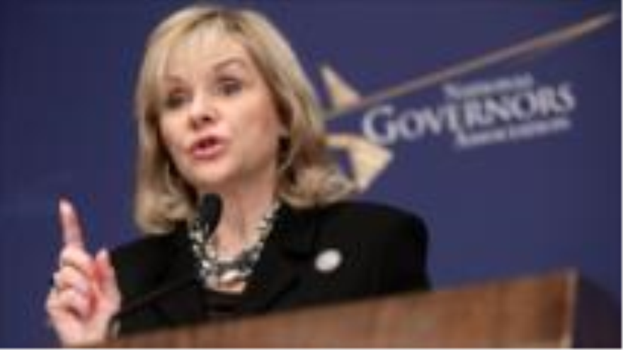 Mary Fallin, gobernadora republicana del estado de Oklahoma, EE.UU.