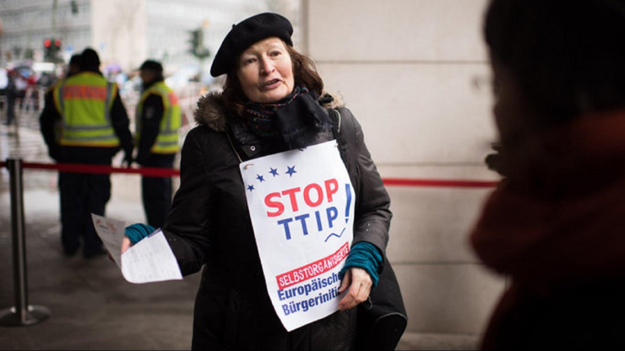 Movilizaciones en el Día de Acción Global contra el TTIP