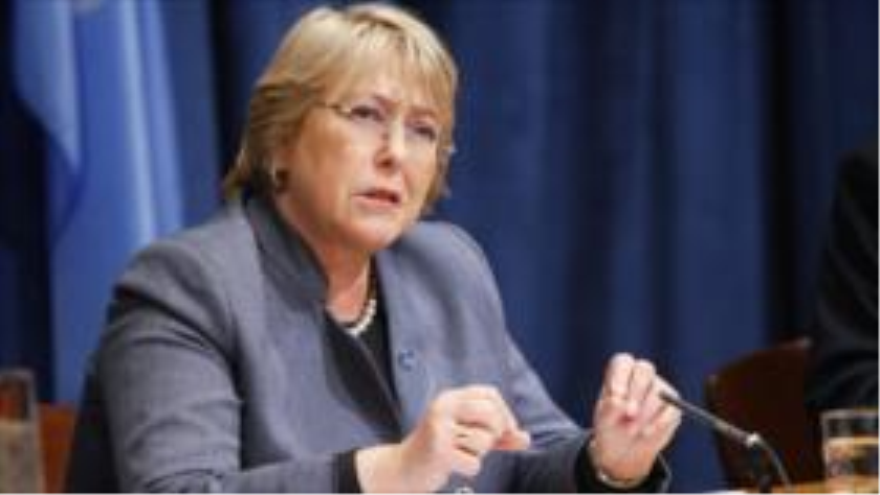 Presidenta de Chile, Michelle Bachelet.