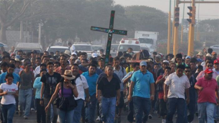 Migrantes centroamericanos llegan a México DF para denunciar abusos