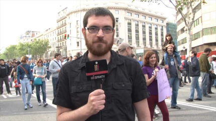 Barcelona se moviliza en Día Mundial de Acción contra el TTIP