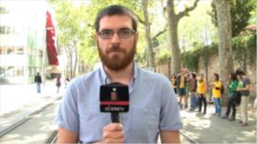 Concentración en Barcelona en protesta por la condena de 8 activistas