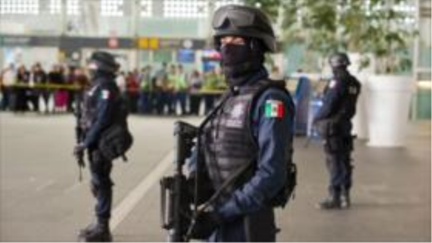 Policía mexicana.