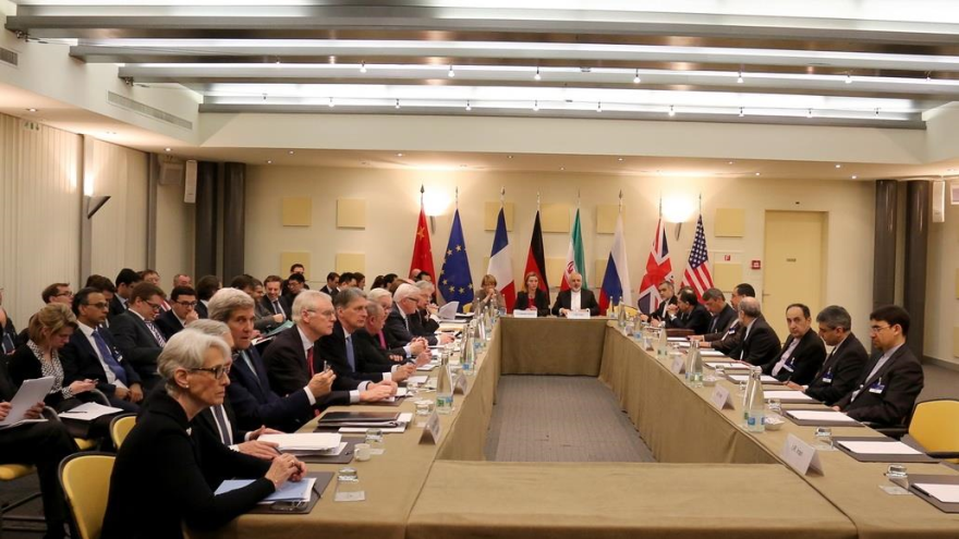 Un encuentro mantenido entre Irán y el Grupo 5+1 en la ciudad suiza de Lausana.