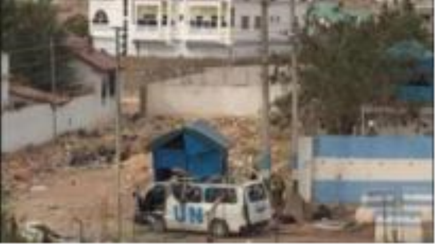 La sede de la ONU en Somalia, tras el ataque del grupo terrorista Al-Shabab. 20 de abril de 2015