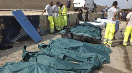 Confirman 800 muertos en el naufragio el domingo en el Mediterráneo 