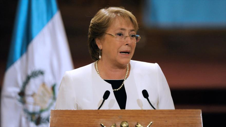 La presidenta de Chile, Michelle Bachelet
