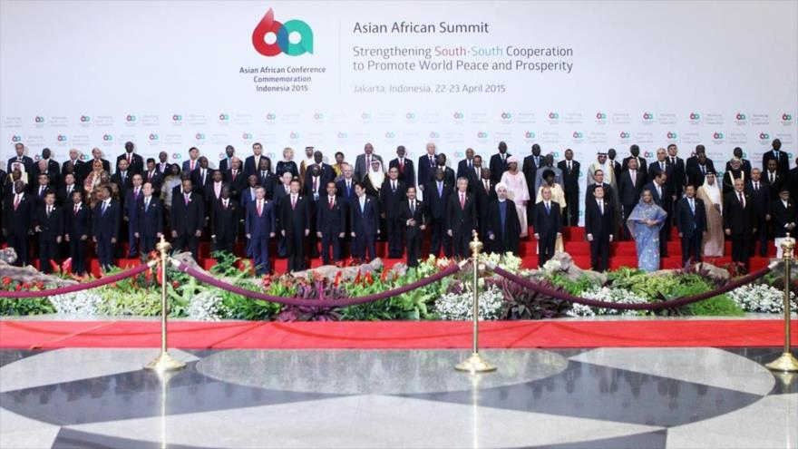 La inauguración de la Conferencia Asiático-Africana en la capital Indonesia, Yakarta. 22 de Abril 2015