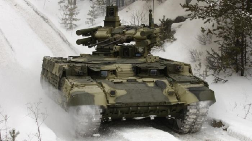 Un tanque ruso de la empresa Uralvagonzavod