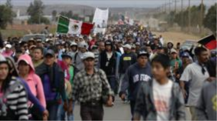 7 mil campesinos mexicanos marchan para pedir aumento salarial