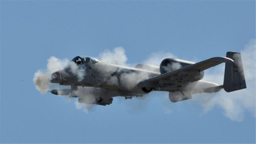 Avión de combate estadounidense, el A-10 Thunderbolt