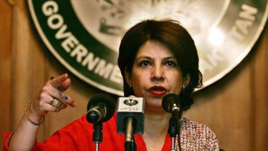 La portavoz de la Cancillería paquistaní, Tasneem Aslam