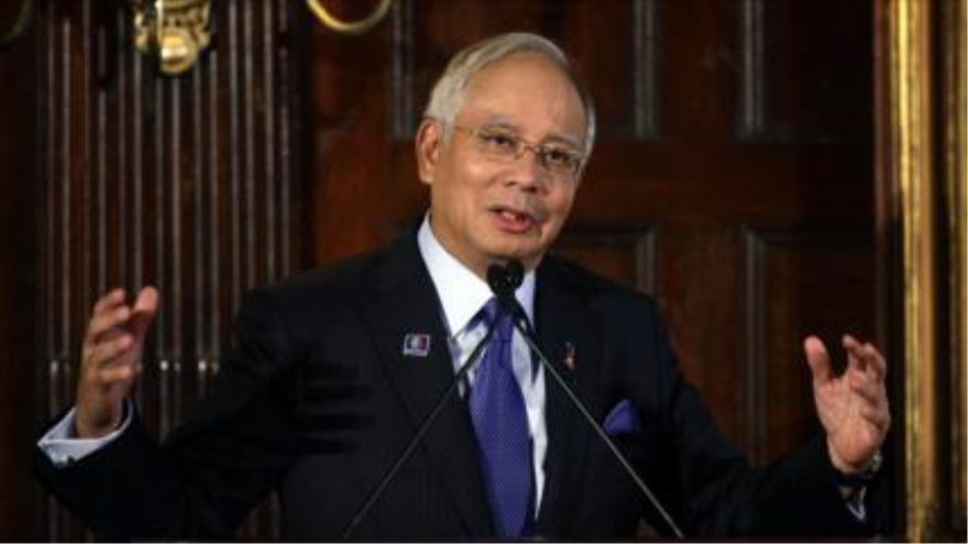 El primer ministro de Malasia, Nayib Tun Razak