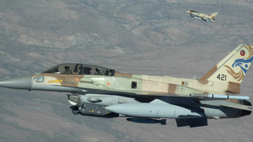 Aviones de combate israelíes 