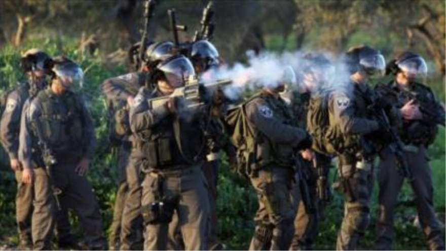 El tiroteo de soldados del ejército israelí.