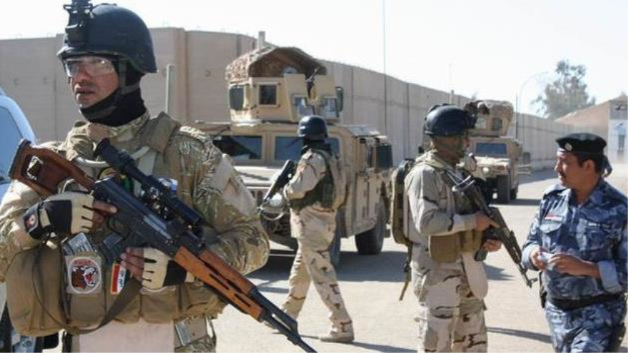 Soldados del Ejército iraquí