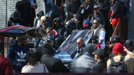 Ciudadanos de Baltimore celebran funeral de Gray
