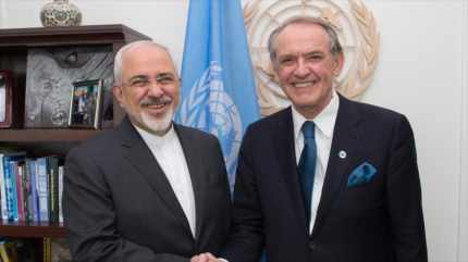 Consultas de Zarif en Nueva York sobre avatares internacionales