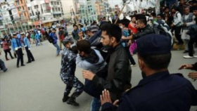 Enfrentamientos entre Policía y manifestantes nepaleses 