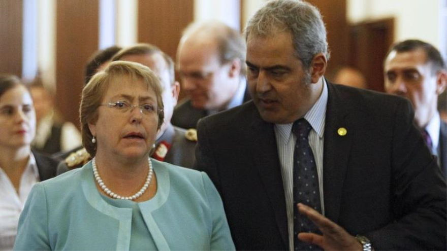 La presidenta de Chile, Michelle Bachelet