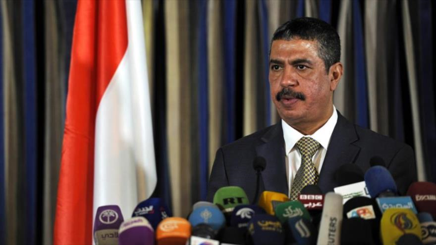 El dimitido primer ministro yemení, Jaled Bahah