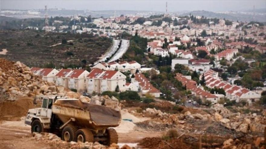 Asentamientos ilegales israelíes construidos en Cisjordania