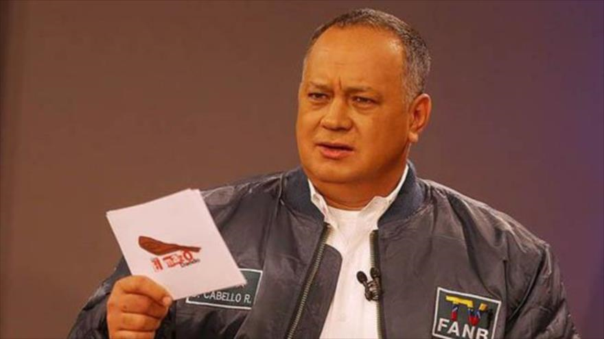 El presidente de la Asamblea Nacional de Venezuela, Diosdado Cabello
