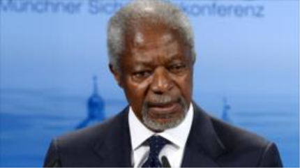 Kofi Annan: Crisis de Irak es consecuencia de invasión de EEUU