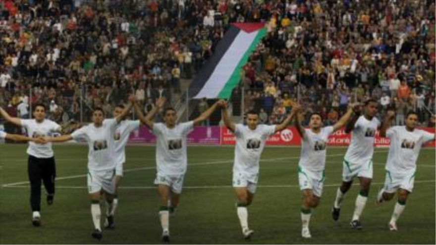 Selección de fútbol de Palestina. 