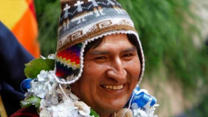 Presidente de Bolivia, Evo Morales.