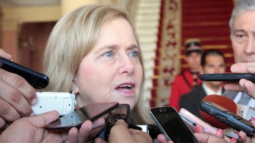 Embajadora concurrente del régimen de Israel en Paraguay, Dorit Shavit 