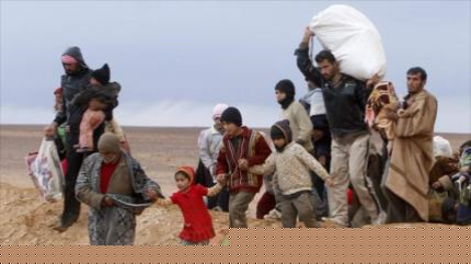 Cifra récord de desplazados en el mundo: 38 millones de personas