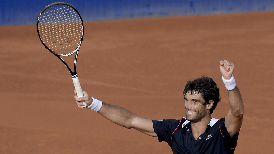 El tenista español David Ferrer