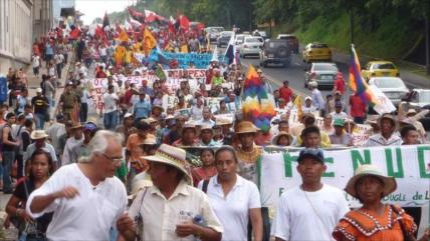 Indígenas reclaman su derecho territorial en Panamá
