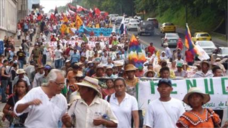Indígenas panameños reclaman la construcción de hidroeléctrica.