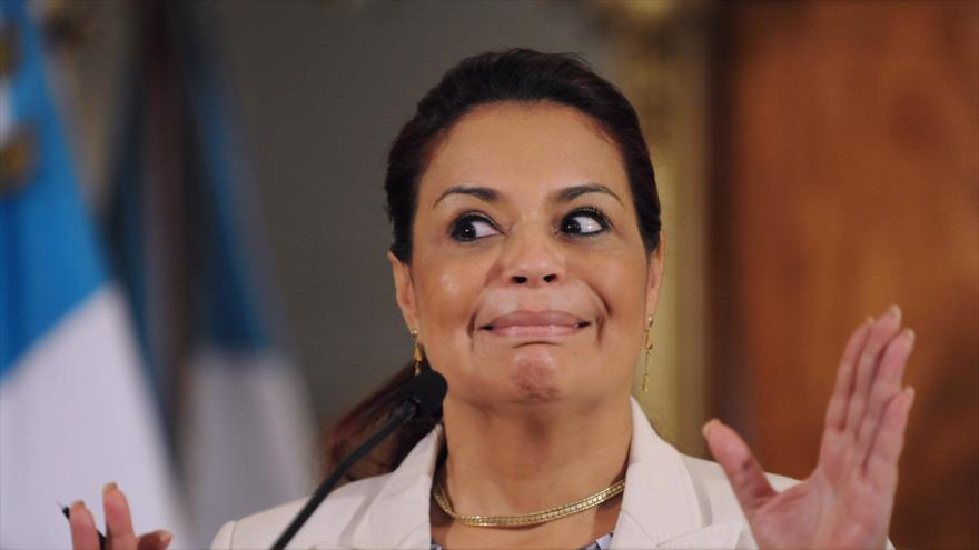 Vicepresidenta de Guatemala, Roxana Baldetti.